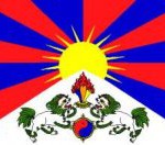global action Tibetan flag