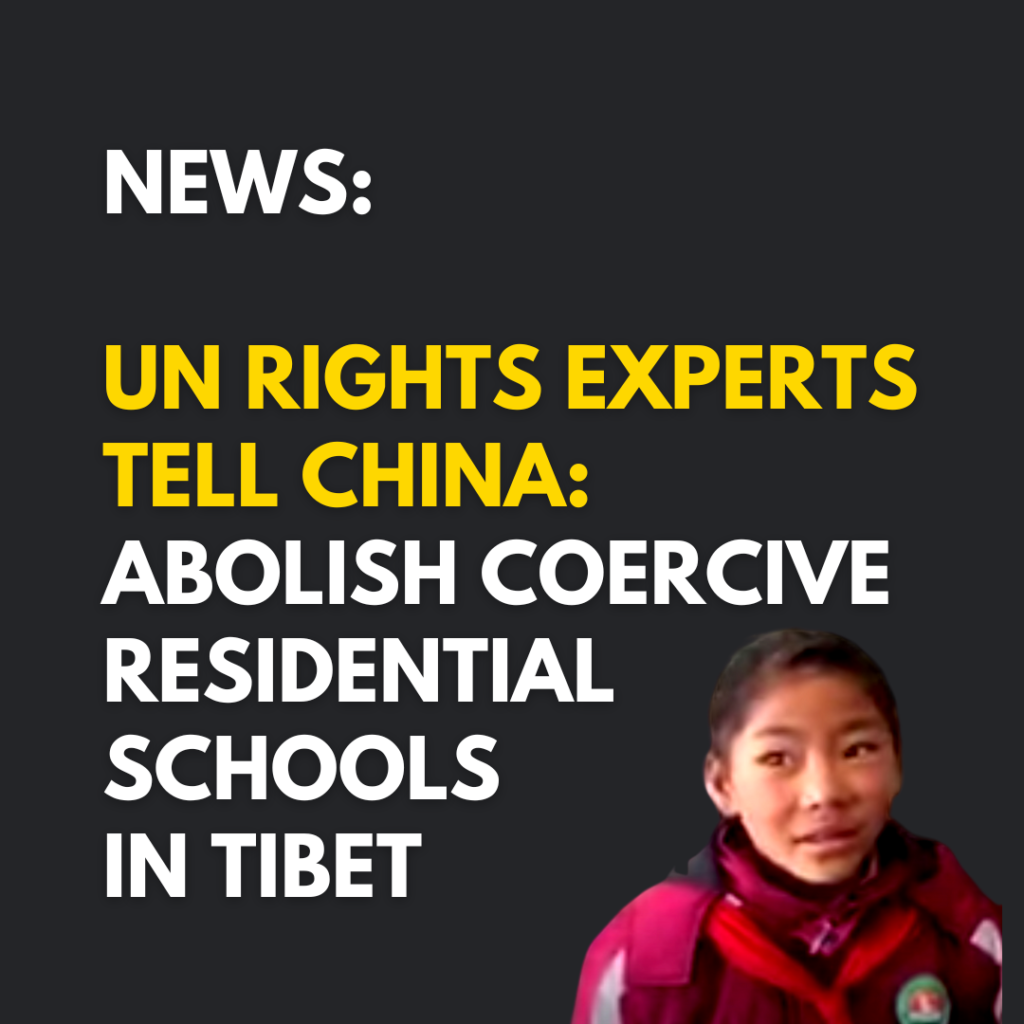UN women’s rights body calls on China to abolish coercive residential schools in Tibet