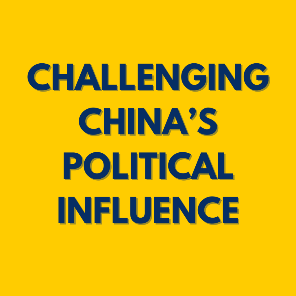 challenging chinas influence