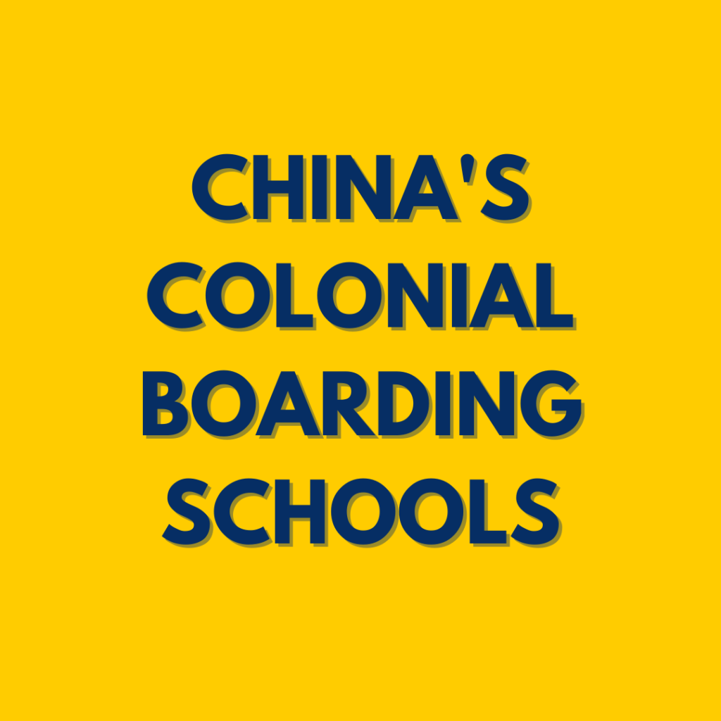 chinas colonial boarding schools