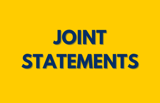 joint statements